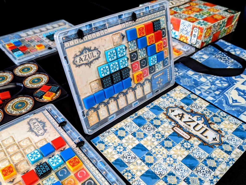 Azul Board game board and tiles