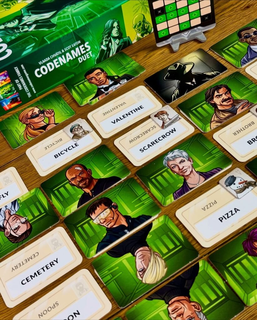 Card of the board game Codenames Duet