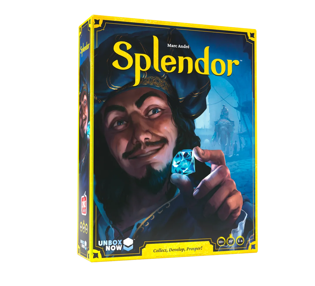 Splendor board game box by Space Cowboys